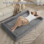BFPETHOME Dog Beds for Large Dogs, Orthopedic Dog Bed for Medium Large Dogs - Image 3