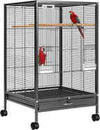 VIVOHOME 30 Inch Height Wrought Iron Bird Cage by VIVOHOME