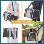 Petsfit Cat Carrier Airline Approved, Pet Privacy Protection, Fit - Image 6