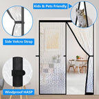 RELIANCER Magnetic Thermal Insulated Door Curtain, Waterproof EVA Door Cover - Image 5