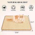 CHEERPALS Sisal Cat Scratcher Mat - Image 2