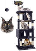 Globlazer Heavy Duty Cat Trees for Large Cats, Sturdy 72in Maine Coon Cat Tree by Globlazer