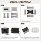 Washable Dog Bed for Small Medium Dogs - Image 6