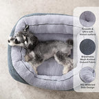 INVENHO Small Dog Bed Washable Orthopedic Calming Warming Durable Pet Bed - Image 2