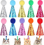 10PCS Small Party Hats for Stuffed Animals, Mini Birthday Hats for Stuffed by Unknown