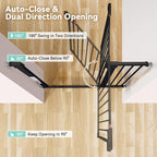 COMOMY 30" Tall Baby Gate for Stairs Doorways, Fits Openings 29.5" to 40.5" Wide - Image 4