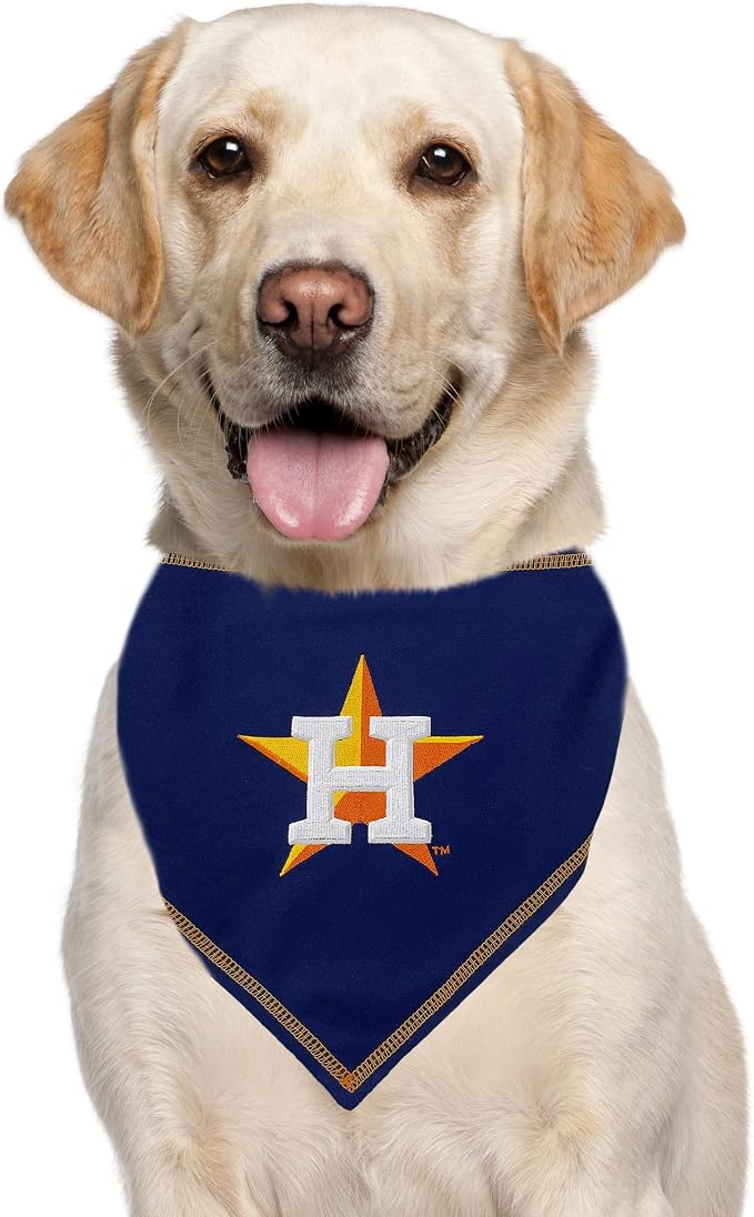 Pets First MLB Houston Astros TIE Bandana, Small/Medium. Dog Bandana Scarf Bib - Image 5