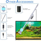 hygger 360GPH Electric Aquarium Gravel Cleaner, 5 in 1 Automatic Fish Tank - Image 5