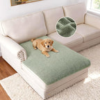 H.VERSAILTEX Non Slip Pet Couch Cover Chenille Dog Bed Protector Thick Soft by HVERSAILTEX