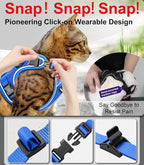 Cat Harness and Leash for Walking Escape Proof Soft Adjustable Cat Leash - Image 4