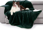 gogobunny Waterproof Bed Blanket, Reversible Sherpa Fleece Throw Blanket by gogobunny