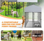 8x4x6 FT Outside Large Dog Kennel - Image 8