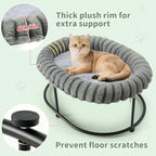Sunhoo Elevated Cat Bed for Indoor Cats Raised Kitten Hammock Large High Puppy - Image 6
