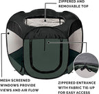 Furhaven Portable Dog Playpen Cat Tent, Pet playground, Kennel foldable indoor - Image 4