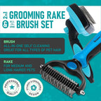 Maxpower Planet Dog Rake and Dog Hair Brush - Image 2