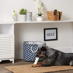Bone Dry 6192 Pet Storage Collection Lattice Paw Print, Medium Round, Nautical - Image 6