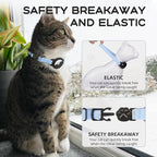 AirTag Cat Collars, Stretchy Collar - Image 4