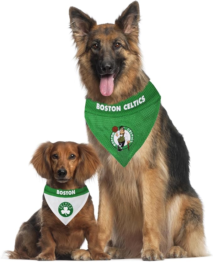 Pets First NBA Boston Celtics Reversible Bandana Size XX-Large - Image 4