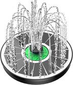 Yzert Solar Fountain for Bird Bath Glass by Yzert