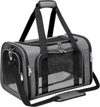 Soft-Sided Cat/Dog/Pet Carrier, Collapsible Pets Travel Carriers by Unknown