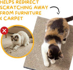 Hide & Scratch Cat Scratcher Pad – 4 Pack | Double-Sided Cardboard Refills - Image 4