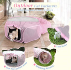 Outdoor Cat Enclosure, Portable Catio Playground - Image 3