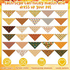 Sanwuta 120 Pcs Thanksgiving Fall Bandanas - Image 3