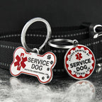 Engraved Personalized Service Dog Tag - Image 2