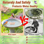 Bird Bath Copper Disk, 0.6mm Reinforced 99.9% Pure Copper Cleaning Disk - Image 4