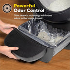 Purina Tidy Cats Cat Litter for Litter-Robot Clumping Cat Litter Odor Control - Image 2