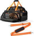 18x13.5x9 TSA Approved top and 1 Side Expandable pet Carrier by pidipiti