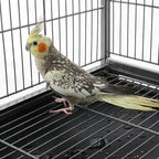 Yaheetech 60.5inch Extra Large Bird Cage Metal Parrot Cage Flight Cage - Image 7