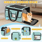 HUANLANG Soft-Sided Cat Carrier Airline Approved, Dog Carriers - Image 3