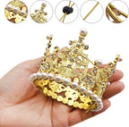 PET SHOW 2pcs Medium Dog Crown Headband Puppies Cat Hat - Image 3