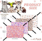 Geelin 4 Pcs Cat Hammock for Cage Hanging Soft Pet Hammock Bed - Image 2