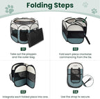 Love's cabin Pet Puppy Dog Playpen, Large Dog Tent Crates Cage Indoor/Outdoor - Image 8