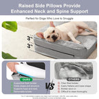 Orthopedic Dog Bed for Small and Medium Dogs, Memory Foam Pet Bed - Image 6