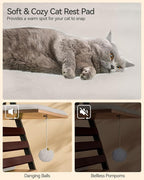 FourFurPets 72.4" Cat Tree, Modern Cat Tower - Image 7