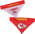 Pets First NFL Kansas City Chiefs Reversible Bandana Size XX-Large by PETSFIRST