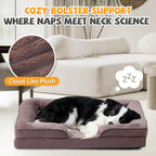 Makigued Orthopedic Dog Bed for Medium Dogs Egg Crate Foam Pet Sofa - Image 3