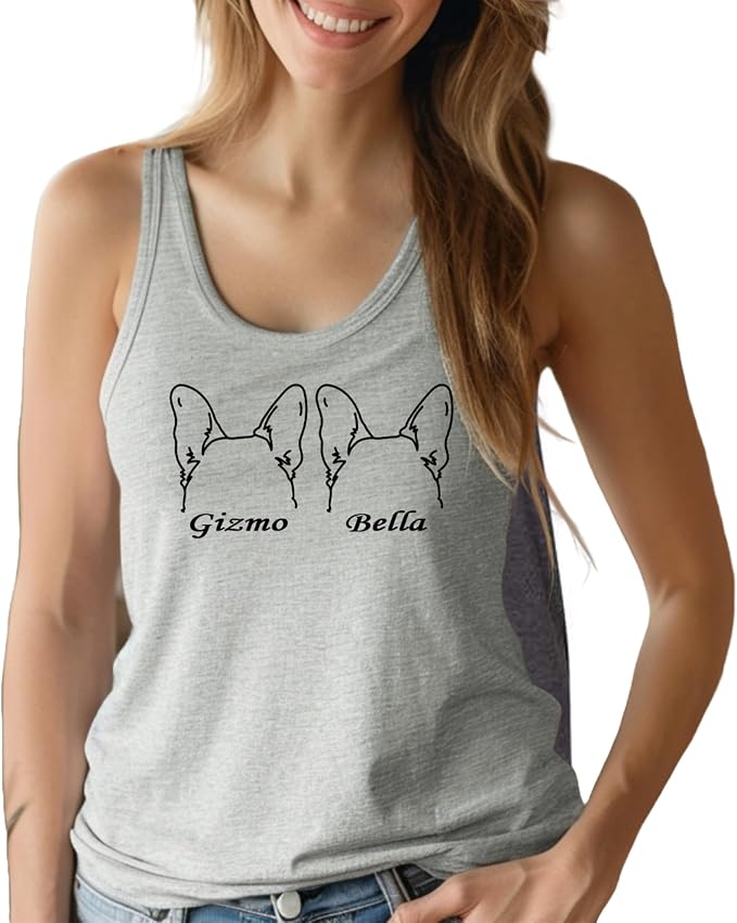 Custom Dog Mom Shirt for Women Pet Ears Sweatshirt - Image 8
