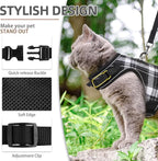 PUPTECK Soft Mesh Cat Vest Harness and Leash Set Puppy Padded Pet Harnesses - Image 3