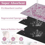famibay Dog Food Mat, Absorbent Cat Dog Mats - Image 4