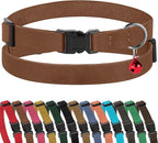 Muromto Breakaway Cat Collar Leather Soft Adjustable Pet Kitten Collars by Unknown