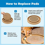 Best Pet Supplies Catify Cat Scratcher, Fun Interactive Scratchers, Claw Safe - Image 5