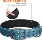Fida Heavy Duty Dog Collar 1.5” Width, Ultra Soft Neoprene Padded, Adjustable - Image 4