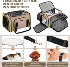 Premium Pet Carrier – Dog & Cat Travel Bag, Airline Approved, Soft-Sided Design - Image 7