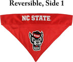 Pets First Collegiate Pet Accessories, Reversible Bandana, North Carolina State - Image 3