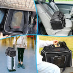 Petskd Top-Expandable Pet Carrier 17x12x8.5 Inches JetBlue Allegiant Spirit - Image 8