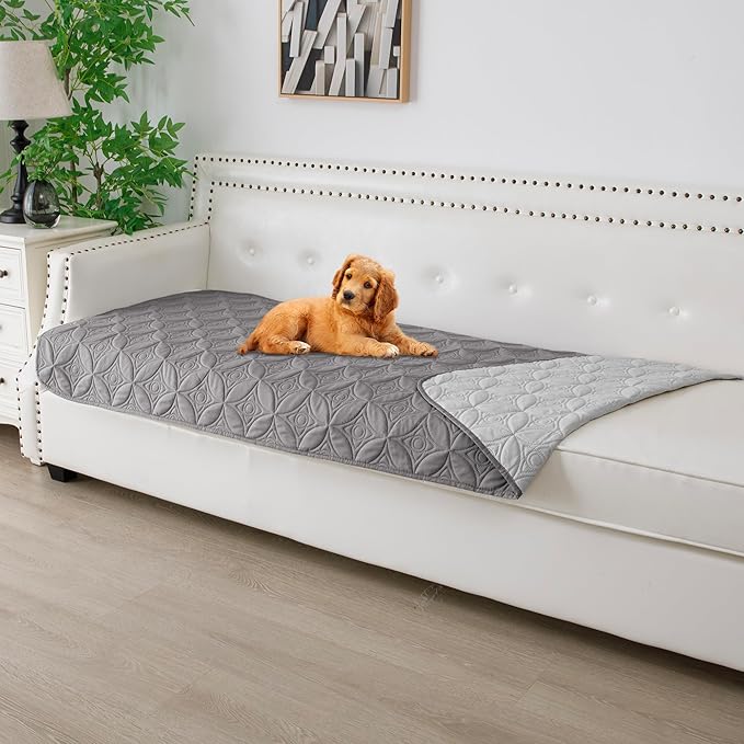 Waterproof Dog Blanket, 30x70 inches Small Pet Couch Covers by TuffeelHome